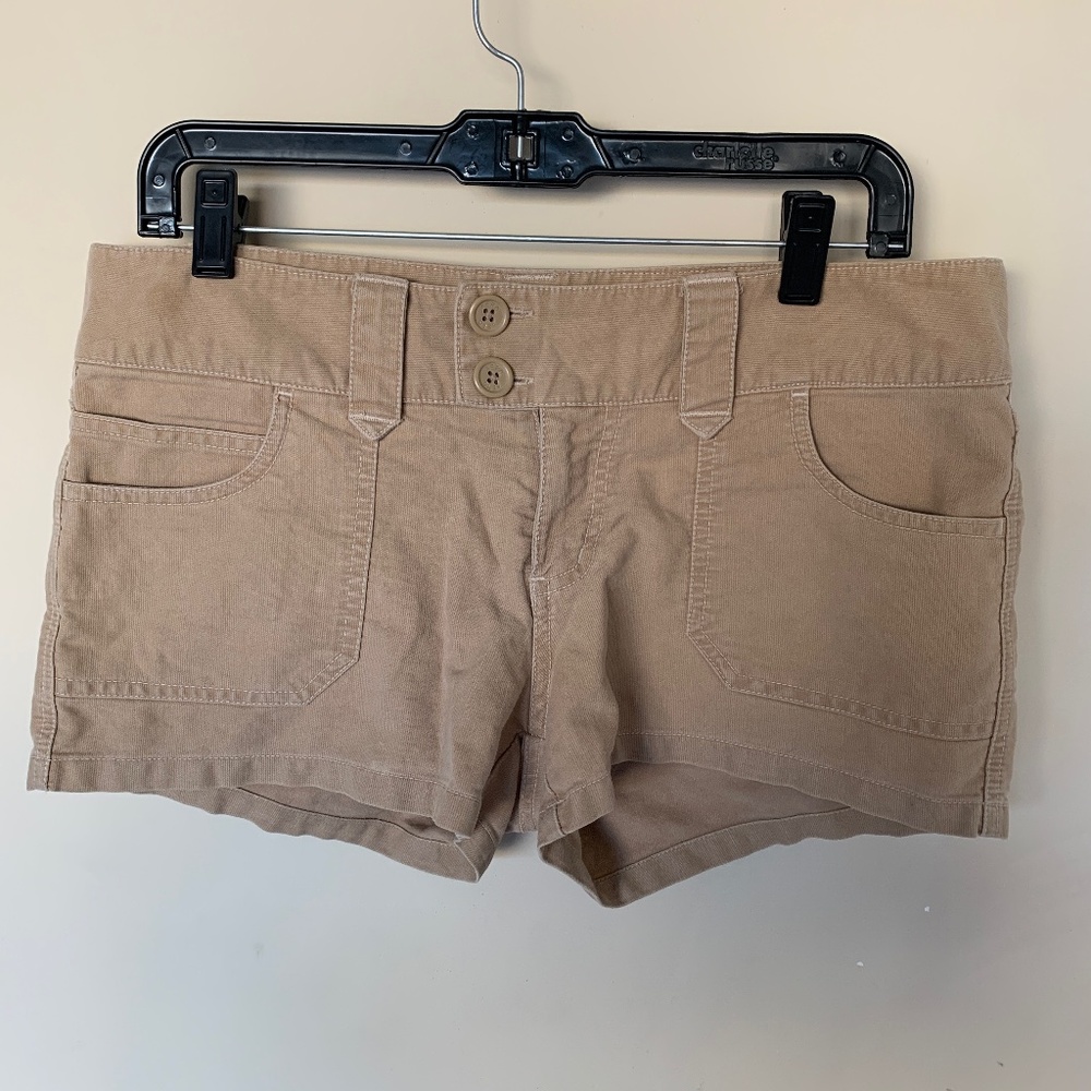 Aeropostale Corduroy Khaki shorts Size 7/8 -  W28